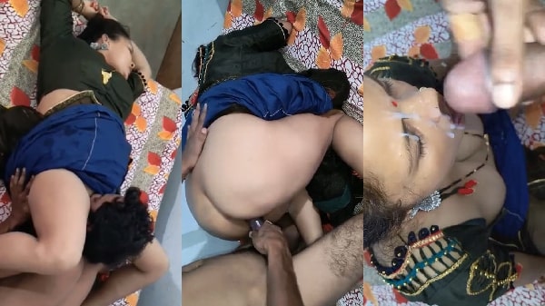 Bhabhi ki chut chaatkar choda fir muh pe jhada virya