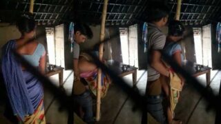 Desi Bhabhi Sex Video Fucking in doggy style