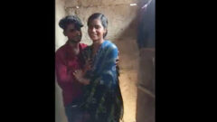 A Village Lover Is Recording With A Friend