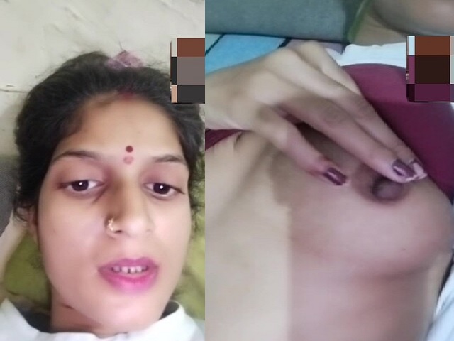 Small boobs wife cheats husband and shows boobs