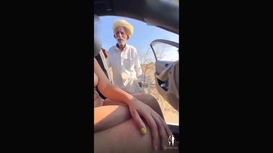 Lucky old man