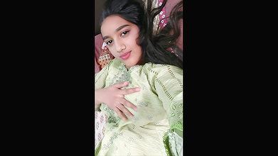 Desi Village Girl Engages in Fingering and Boob Show