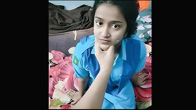 ‘Dhire se daliye, virgin hu’ – Desi high school girl 18+ talking dirty in hindi and losing her desi virginity