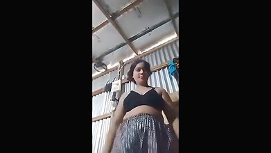 Poor Village Girl Reveals Her Pink Pussy
