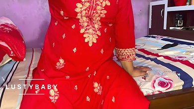 Sex in My New Red Kurtha My Desi MMS
