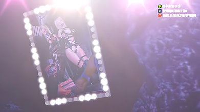 Honoka Striptease at Club 3D Hentai MMS